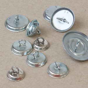 Button Moulds - Wire Loop Backs