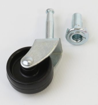 Black Nylon Wheel Castors